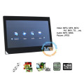 Wide screen 13 inch multifunctional digital frame photo player for advertising